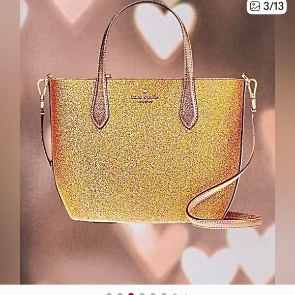 Kate Spade Glittering Gold Tote - Picture 6 of 7